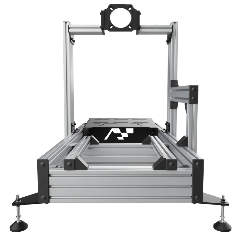 ASR 6 Legacy Edition sim racing chassis – full rear view on neutral background.
