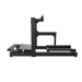 ASR 3 Flat Face sim racing chassis – straight front view on transparent background.