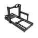 ASR 4 Flat Face sim racing chassis – 3/4 side view on transparent background.