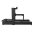 ASR 4 Flat Face sim racing chassis – side view on transparent background.