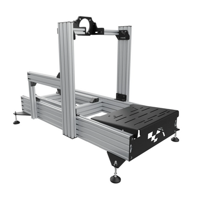 ASR 6 Legacy Edition sim racing chassis – 3/4 front view on neutral background.