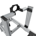 ASR 6 Legacy Edition sim racing chassis – close-up view of the wheel deck, neutral background.