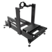 Advanced SimRacing ASR-Pro Racing Simulator Chassis in Infinite Black – aluminum sim racing cockpit frame
