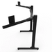 ASR Triple 32 Monitor Stand – side view on neutral background.